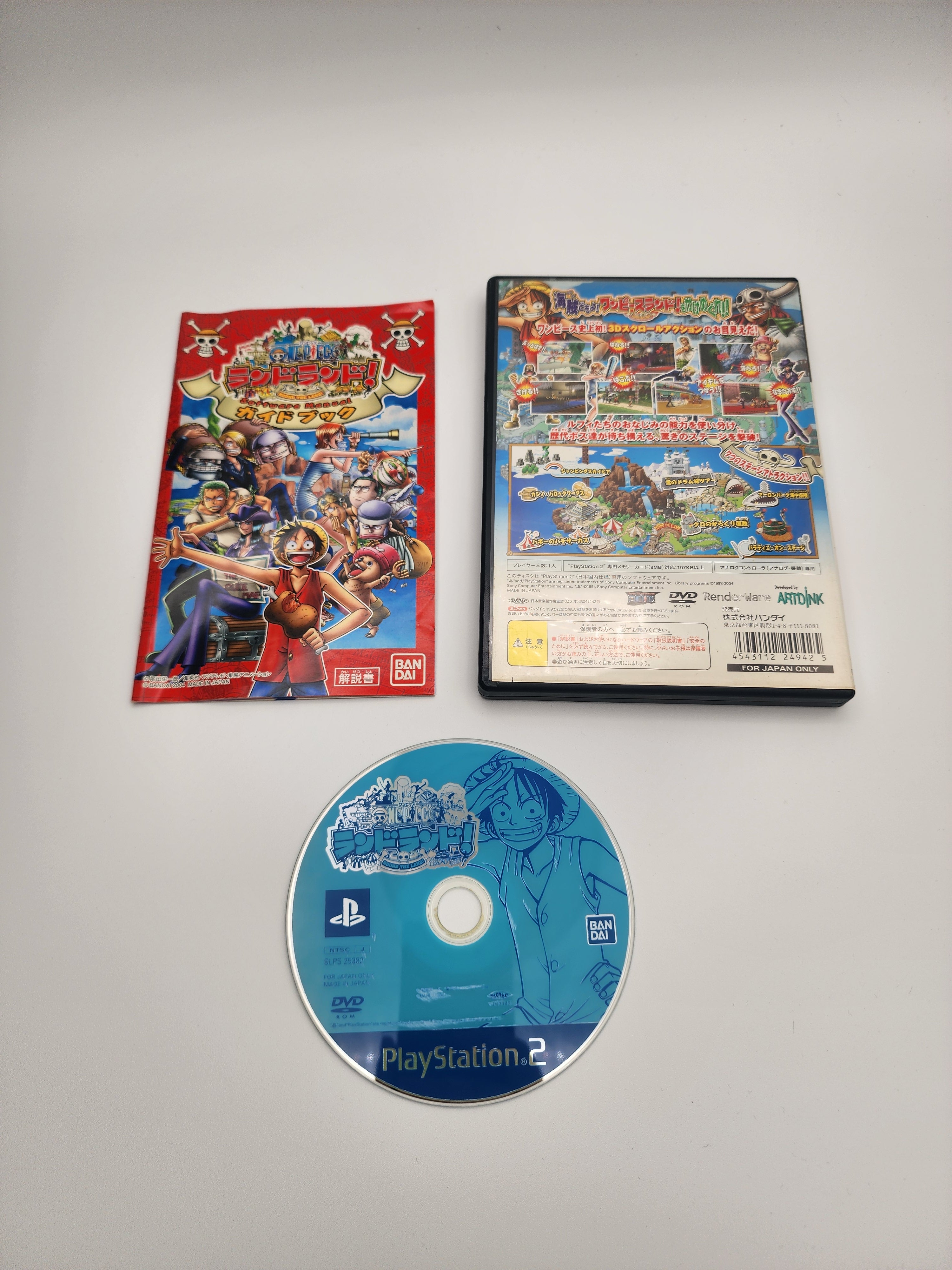 [USED JAPAN] One Piece : Round the Land ! PS2