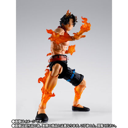 One Piece S.H.Figuarts - Portgas D. Ace Marineford Summit Battle [Pre-Order Oct 2026]