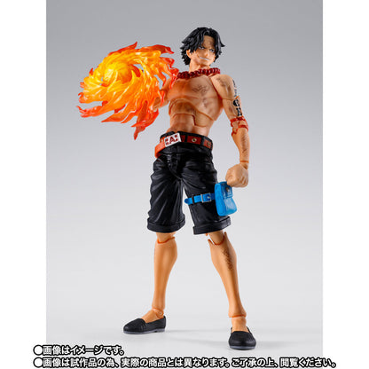 One Piece S.H.Figuarts - Portgas D. Ace Marineford Summit Battle [Pre-Order Oct 2026]