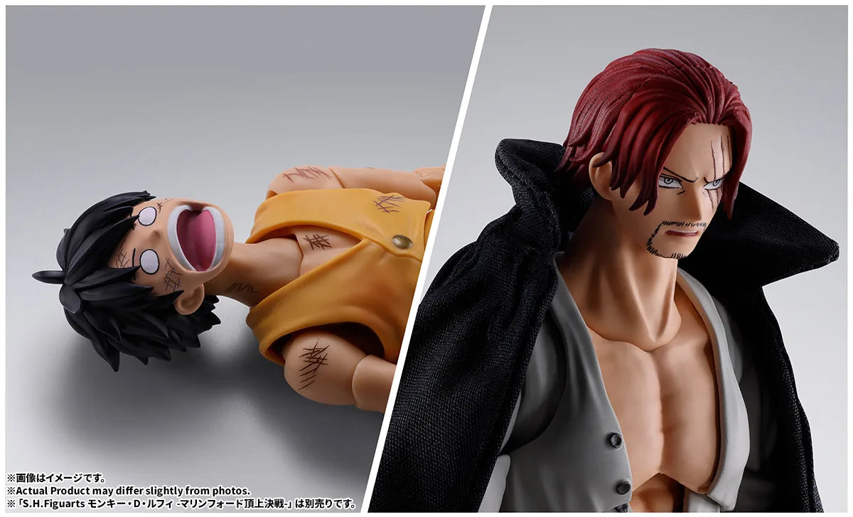 One Piece S.H.Figuarts - Shanks Marineford Summit Battle [Pre-Order Jan 2027]