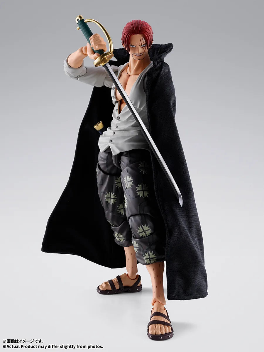 One Piece S.H.Figuarts - Shanks Marineford Summit Battle [Pre-Order Jan 2027]