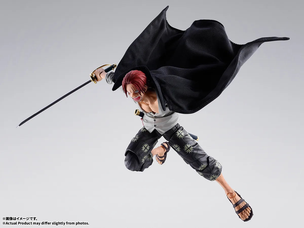 One Piece S.H.Figuarts - Shanks Marineford Summit Battle [Pre-Order Jan 2027]