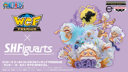 One Piece S.H.Figuarts World Collectable Figure × S.H.Figuarts - Monkey D. Luffy Gear5