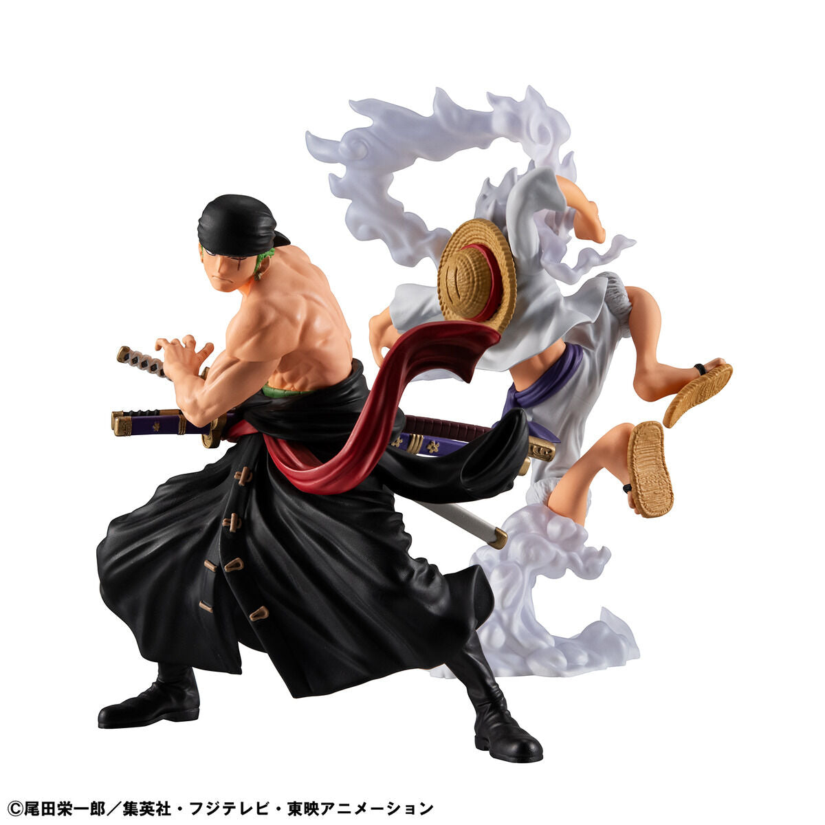 One Piece Wallstar - Monkey D. Luffy 5 & Roronoa Zoro Complete Set of 2 + Bonus Sticker [Pre-Order Feb 2027]