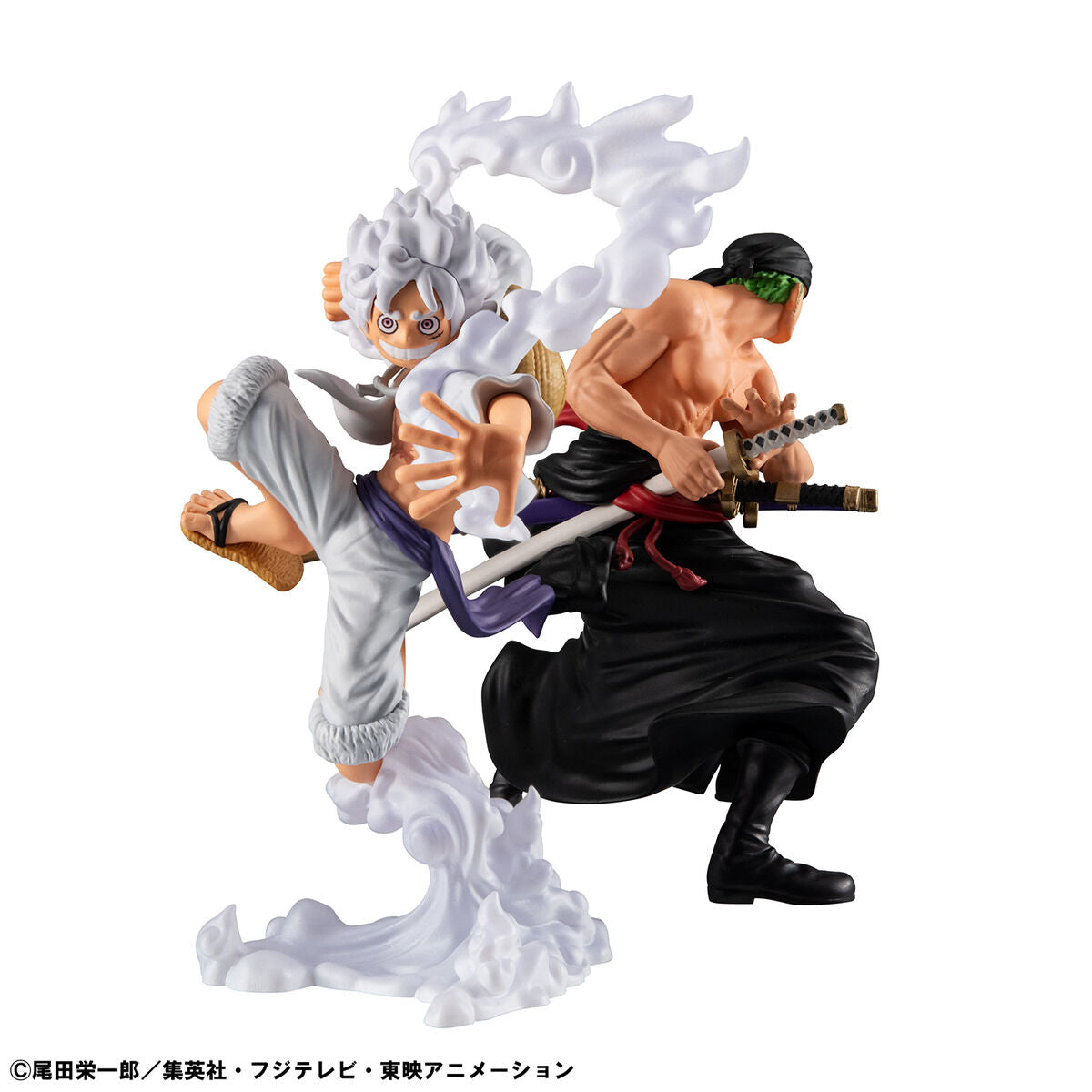 One Piece Wallstar - Monkey D. Luffy 5 & Roronoa Zoro Complete Set of 2 + Bonus Sticker [Pre-Order Feb 2027]