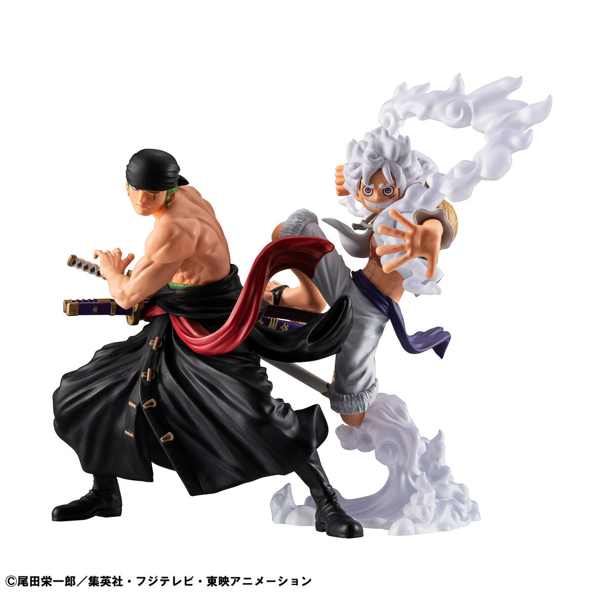 One Piece Wallstar - Monkey D. Luffy 5 & Roronoa Zoro Complete Set of 2 + Bonus Sticker [Pre-Order Feb 2027]