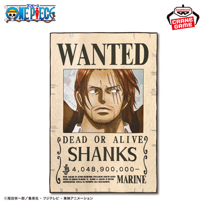 One Piece Wanted Poster Blanket - Shanks