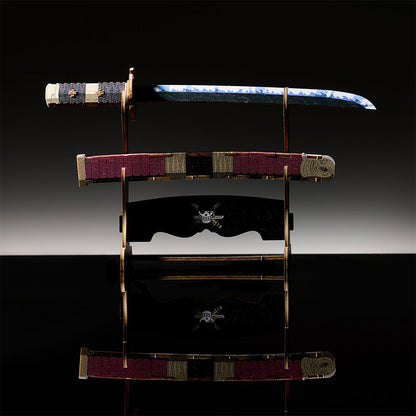 One Piece Wooden Art Ki-Gu-Mi - Roronoa Zoro's Sword Sandai Kitetsu [Kit]