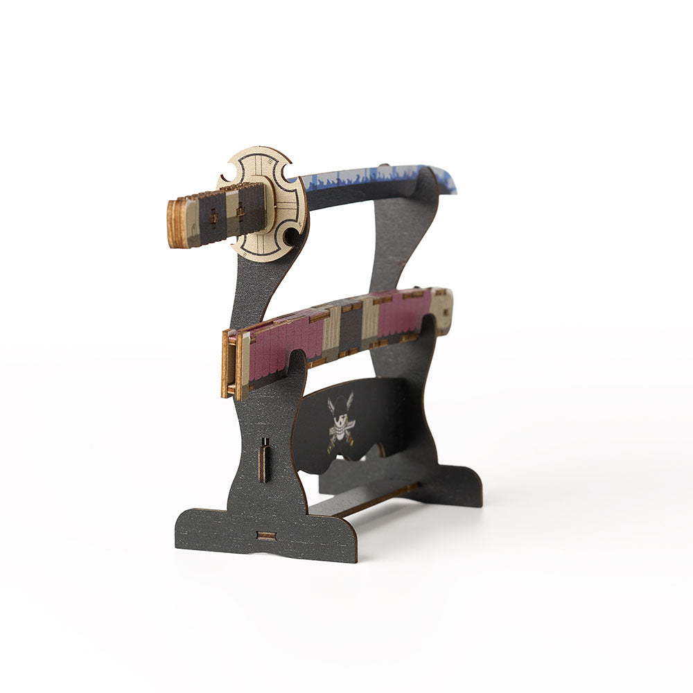 One Piece Wooden Art Ki-Gu-Mi - Roronoa Zoro's Sword Sandai Kitetsu [Kit]