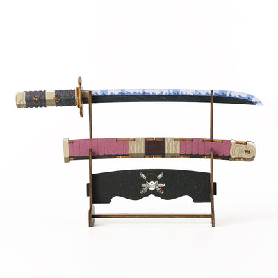 One Piece Wooden Art Ki-Gu-Mi - Roronoa Zoro's Sword Sandai Kitetsu [Kit]