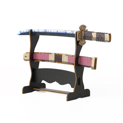 One Piece Wooden Art Ki-Gu-Mi - Roronoa Zoro's Sword Sandai Kitetsu [Kit]