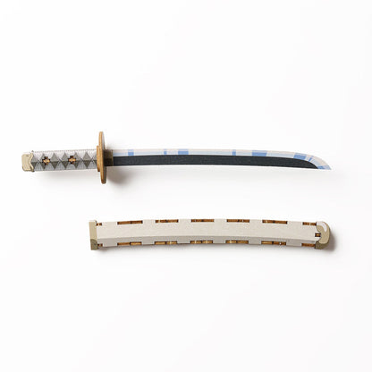 One Piece Wooden Art Ki-Gu-Mi - Roronoa Zoro's Sword Wado Ichimonji [Kit]