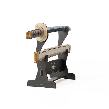 One Piece Wooden Art Ki-Gu-Mi - Roronoa Zoro's Sword Wado Ichimonji [Kit]