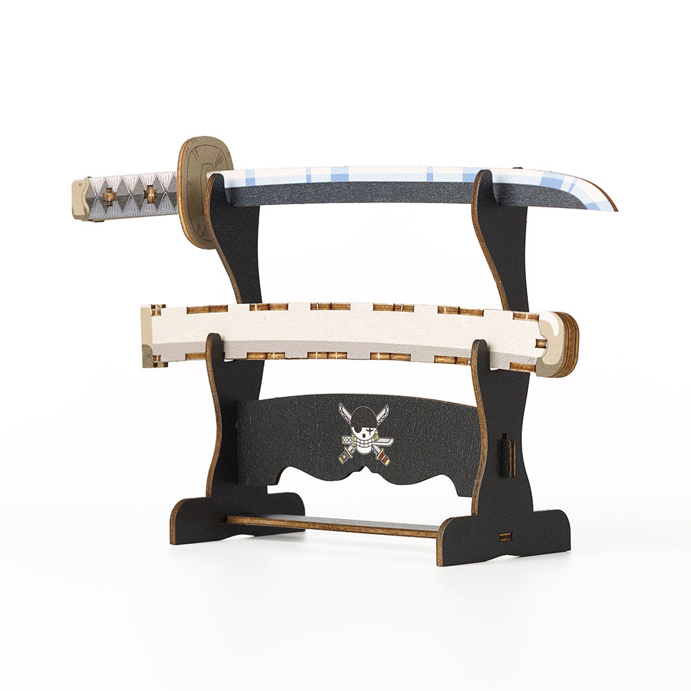 One Piece Wooden Art Ki-Gu-Mi - Roronoa Zoro's Sword Wado Ichimonji [Kit]