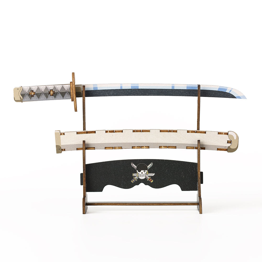 One Piece Wooden Art Ki-Gu-Mi - Roronoa Zoro's Sword Wado Ichimonji [Kit]