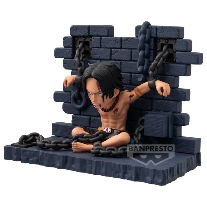 One Piece World Collectable Figure Log Stories - Portgas D. Ace [Pre-order Feb 2027]