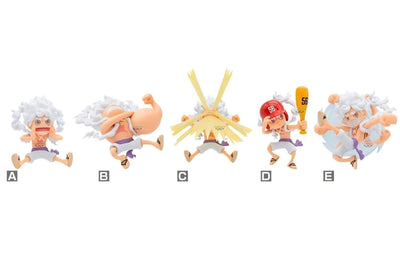 One Piece World Collectable Figures - Monkey D. Luffy Gear 5 Special 2 Complete Set of 5 Types [Pre-Order Jan 2027]