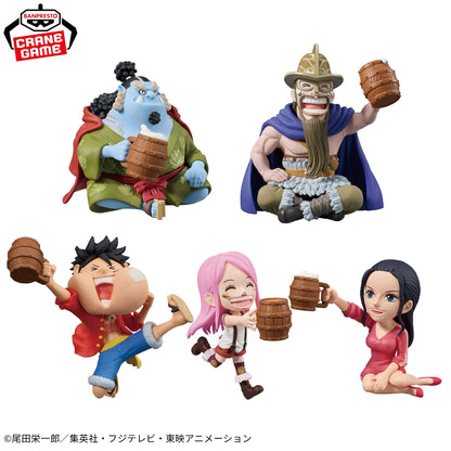 One Piece World Collectible Figures - Banquet Vol. 1 Complete Set of 5 Types
