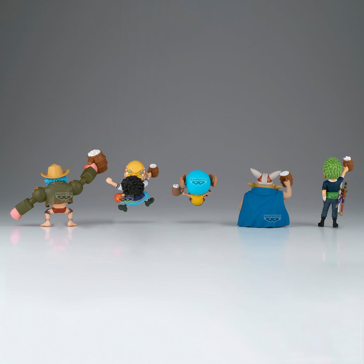 One Piece World Collectible Figures - Banquet Vol. 2 Complete Set of 5 Types [Pre-Order Sep 2026]