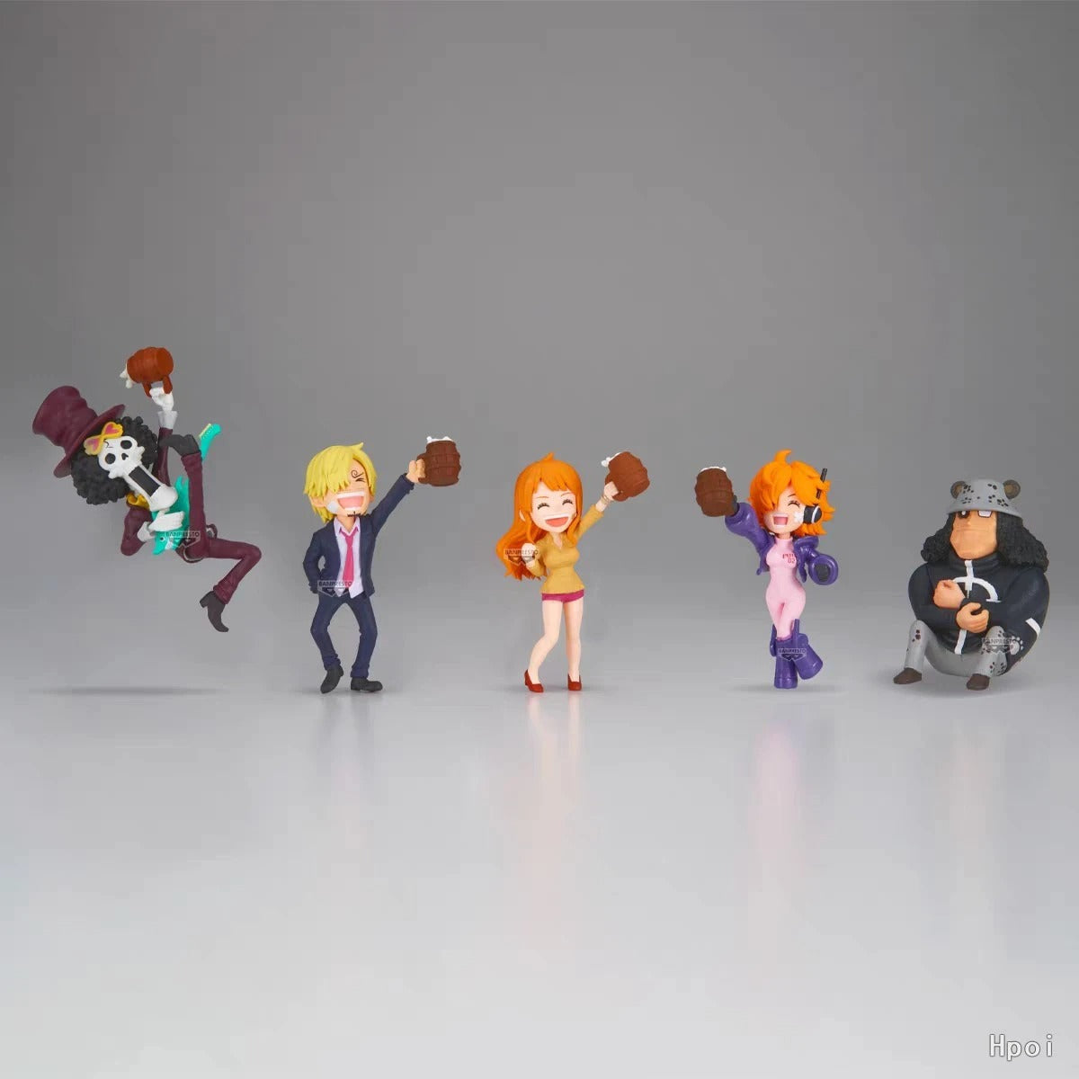 One Piece World Collectible Figures - Banquet Vol. 3 Complete Set of 5 Types [Pre-Order Oct 2026]