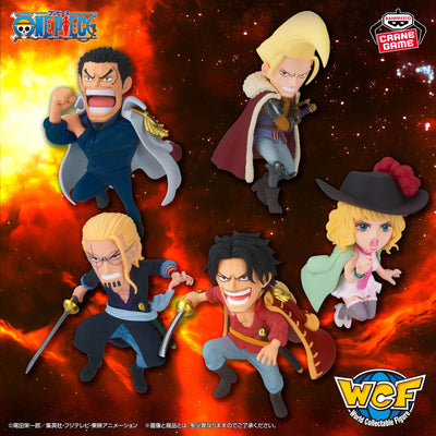 One Piece World Collectible Figures - God Valley Incident 1 Complete Set of 5 Types