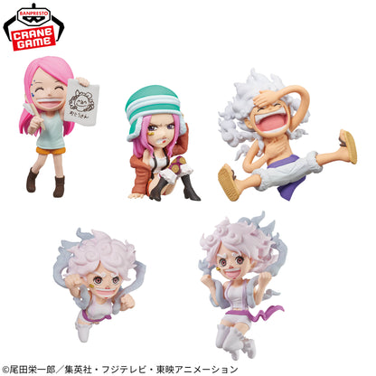 One Piece World Collectible Figures - Jewelry Bonney Complete Set of 5 Types