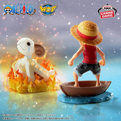 One Piece World Collectible Figures - Log Stories Monkey D. Luffy & Going Merry