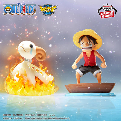 One Piece World Collectible Figures - Log Stories Monkey D. Luffy & Going Merry