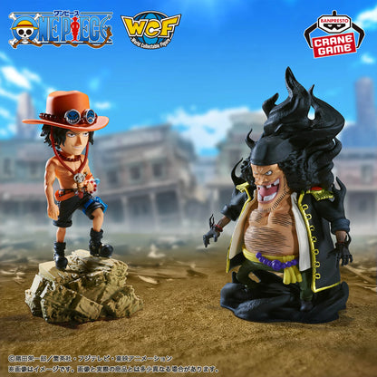 One Piece World Collectible Figures - Log Stories Portgas D. Ace VS Marshall D. Teach