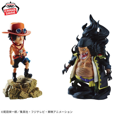 One Piece World Collectible Figures - Log Stories Portgas D. Ace VS Marshall D. Teach