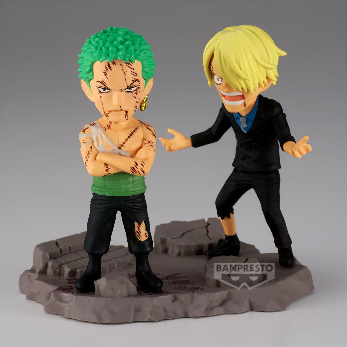 One Piece World Collectible Figures - Log Stories Roronoa Zoro and Sanji