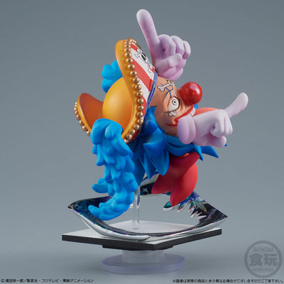 One Piece World Figure Colosseum x Niformation Creation - Buggy Sculpture King Final