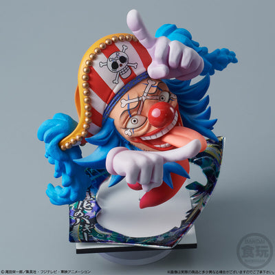 One Piece World Figure Colosseum x Niformation Creation - Buggy Sculpture King Final