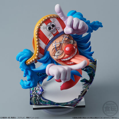 One Piece World Figure Colosseum x Niformation Creation - Buggy Sculpture King Final (Copy)