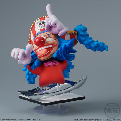 One Piece World Figure Colosseum x Niformation Creation - Buggy Sculpture King Final