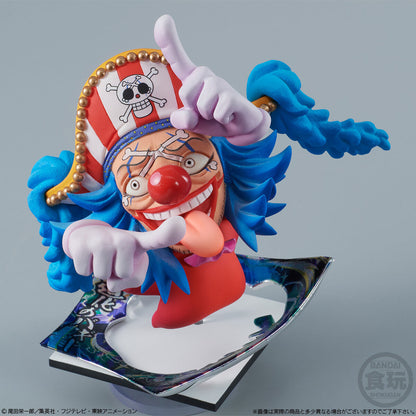 One Piece World Figure Colosseum x Niformation Creation - Buggy Sculpture King Final (Copy)