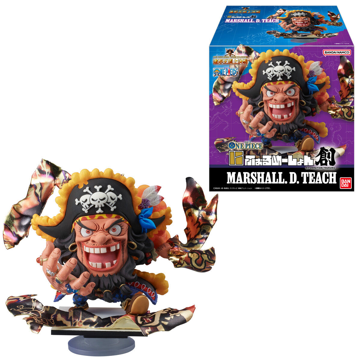 One Piece World Figure Colosseum x Niformation Creation - Marshall D. Teach Sculpture King Final