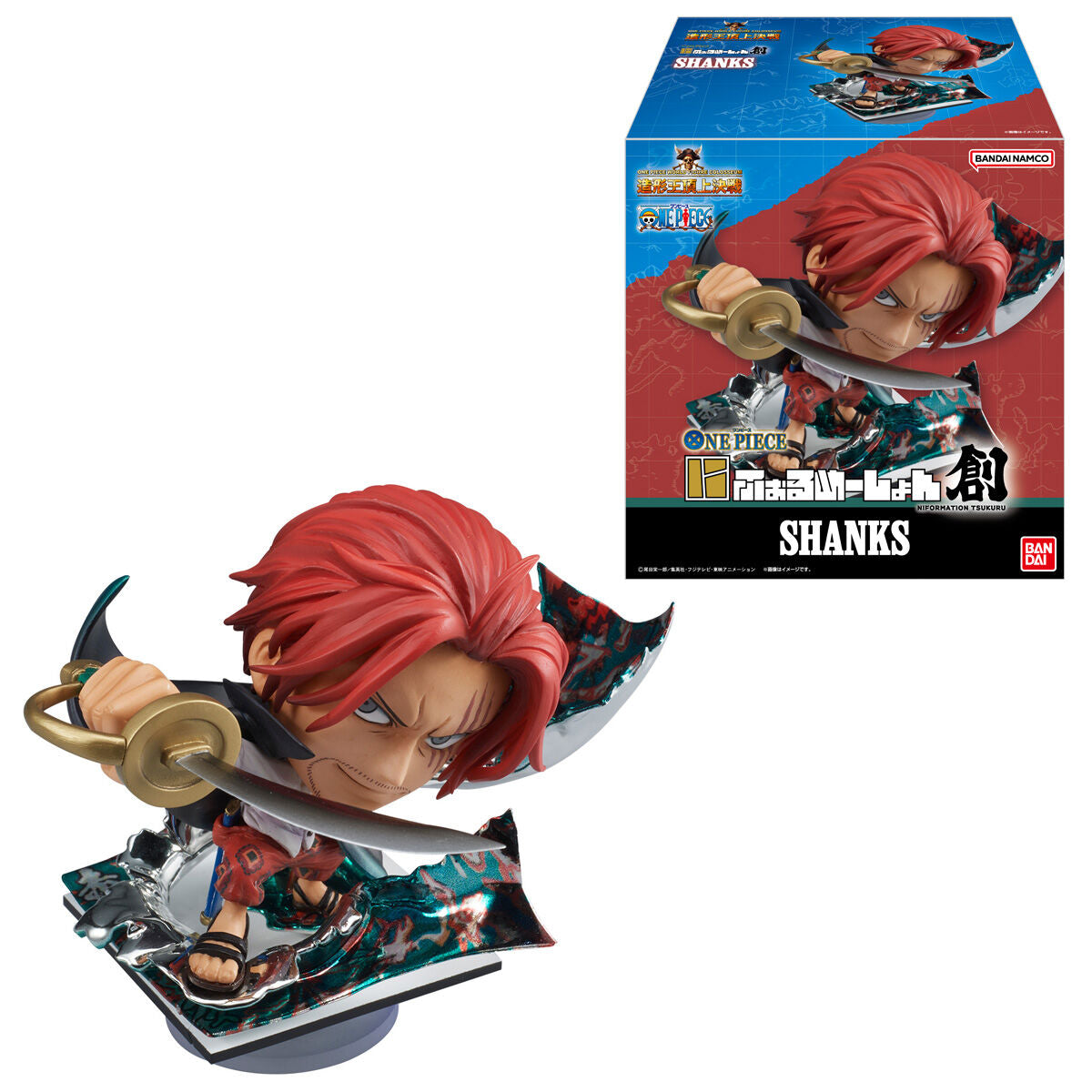 One Piece World Figure Colosseum x Niformation Creation - Shanks Sculpture King Final