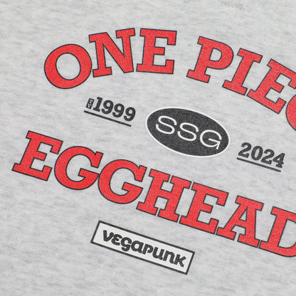 One Piece × Daimaru Matsuzakaya Egghead Edition - Half Zip Sweatshirt Gray