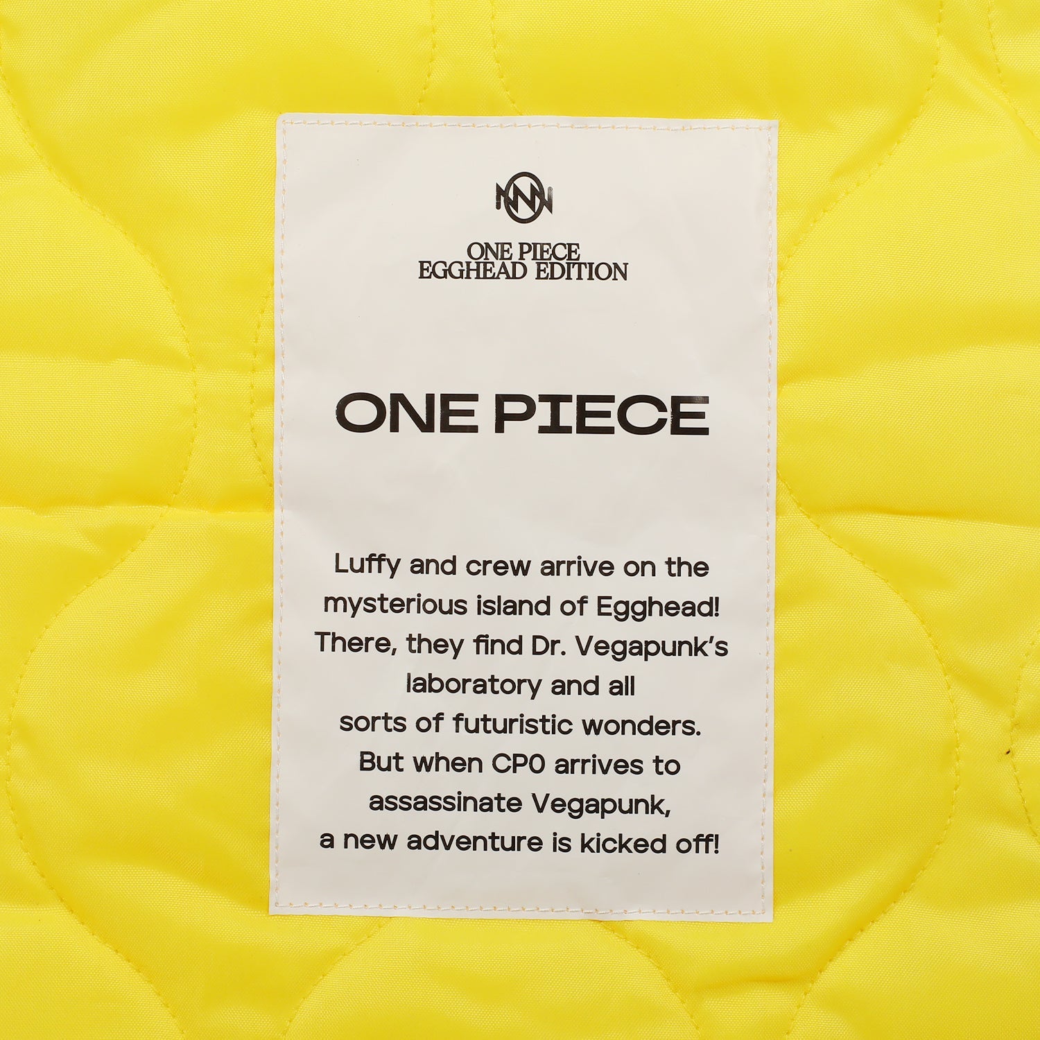 One Piece × Daimaru Matsuzakaya Egghead Edition - Quilted Tote Bag (5 Colors)