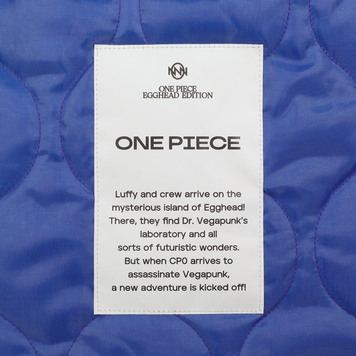 One Piece × Daimaru Matsuzakaya Egghead Edition - Quilted Tote Bag (5 Colors)