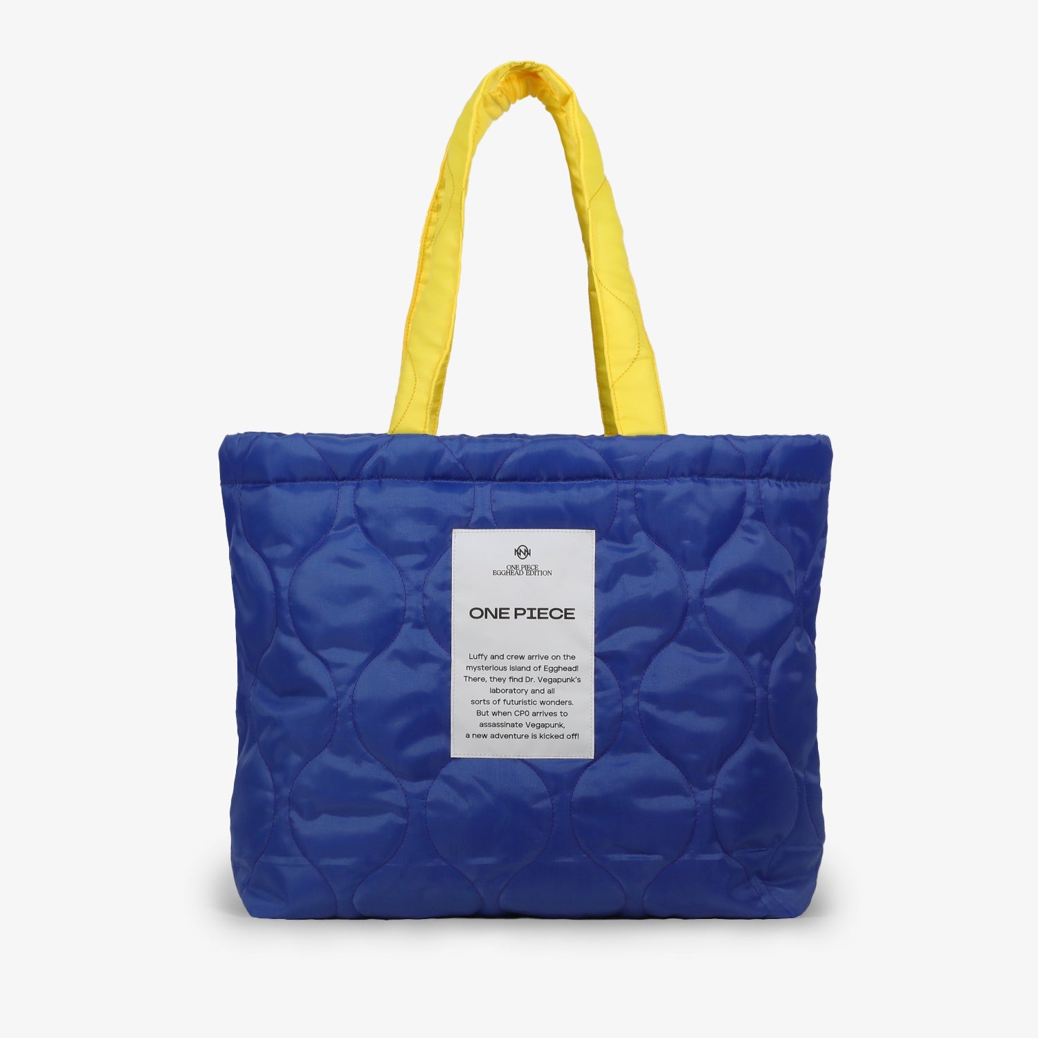 One Piece × Daimaru Matsuzakaya Egghead Edition - Quilted Tote Bag (5 Colors)