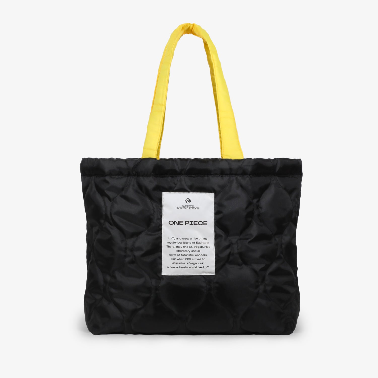 One Piece × Daimaru Matsuzakaya Egghead Edition - Quilted Tote Bag (5 Colors)