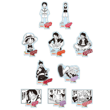 One Piece x Jump Victory Carnival 2026 - Acrylic Figure Collection Monkey D. Luffy Vol. 1 Complete Set Of 10 Types