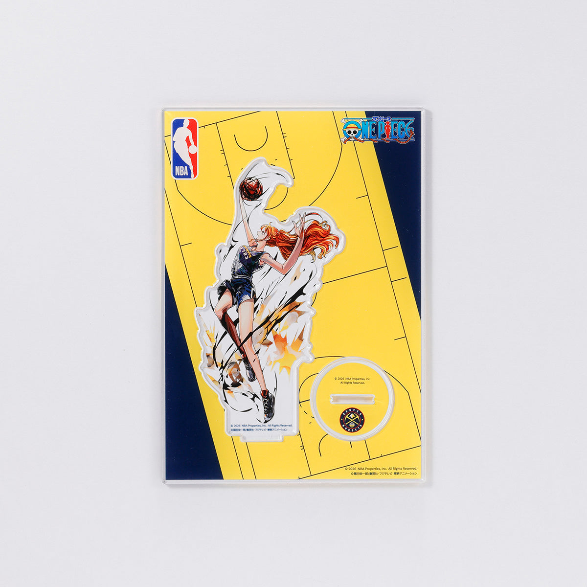 One Piece x NBA - Acrylic Stand (10 Types) [Pre-order Jul 2026