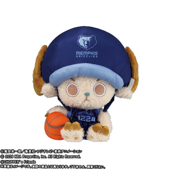 One Piece x NBA - Choppers Plush (6 Types) [Pre-Order May 2026