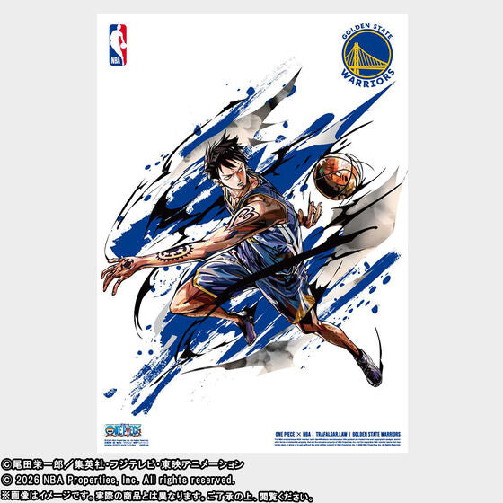 One Piece x NBA - NBA Mini Poster Complete set of 10 Types [Pre