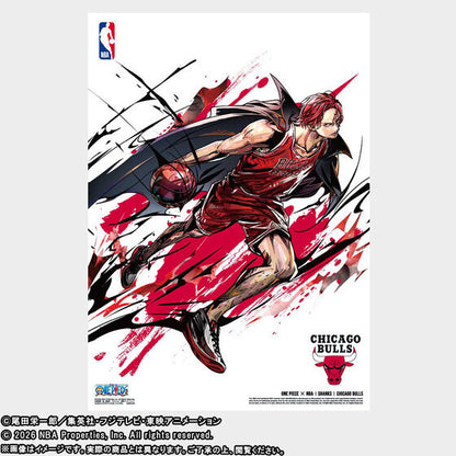 One Piece x NBA - NBA Mini Poster Complete set of 10 Types [Pre-order Jun 2026]
