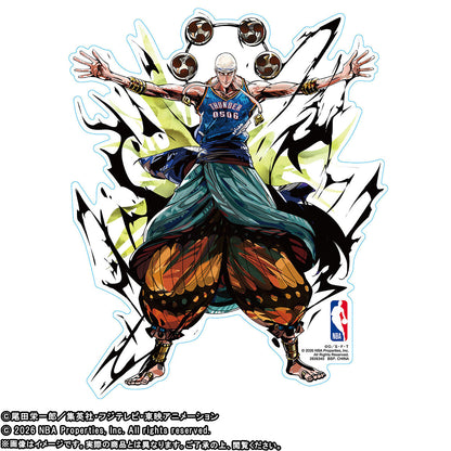 One Piece x NBA - NBA Sticker (11 Types) [Pre-order Jun 2026]
