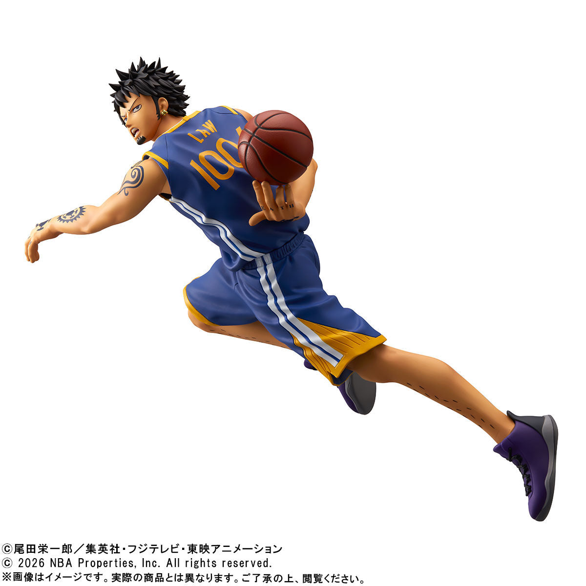One Piece x NBA MASTER STARS PIECE - The Trafalgar Law Golden State Warriors [Pre-order Jan 2027]